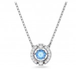 S4 SWAROVSKI Sparkling Dance Round Necklace, Blue - 38 cm