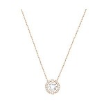 S2 SWAROVSKI Sparkling Dance Round Necklace, #White - 38 cm