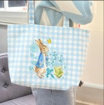 B6 PT Vegan blue tote