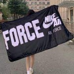 Air Force 1 會員週年限定毛毯 Nike 全新雙面大運動毯/披扁(約 160 x 100cm)