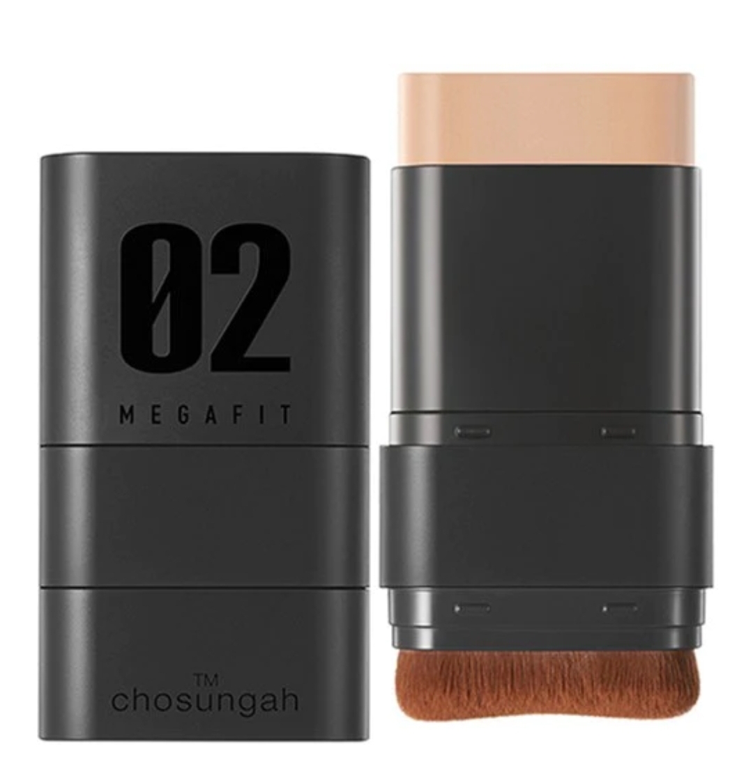 CHOSUNGAH MEGA FIT無瑕雙頭粉底棒 16g 02色