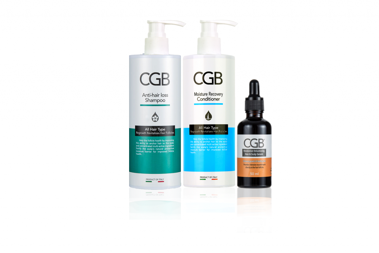 優惠高達66折 CGB Anti hair loss total solution 皇牌深層洗護防脫再生套裝