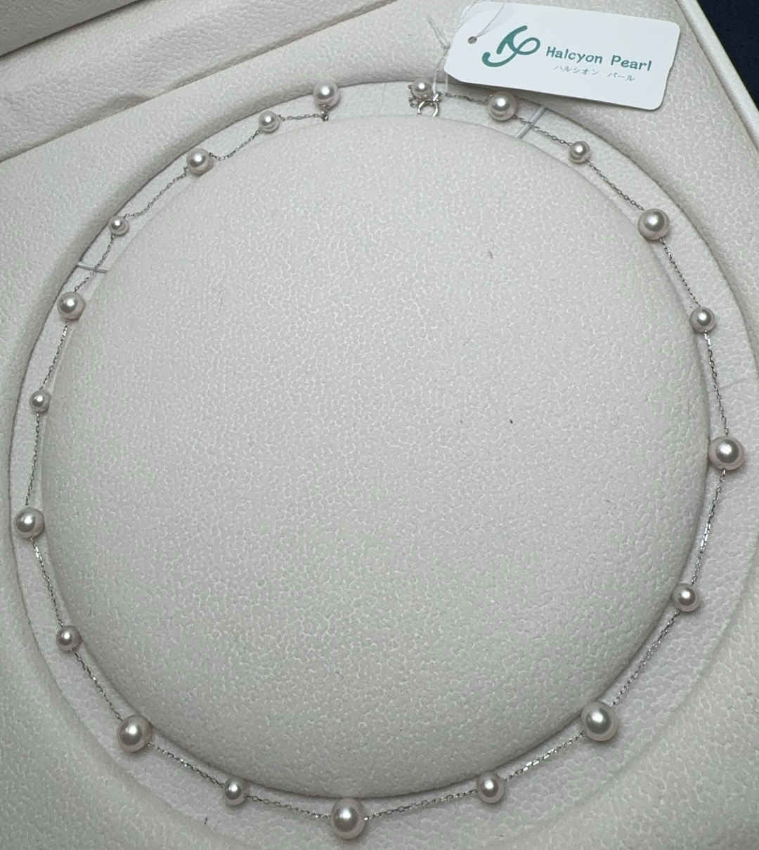 C1 Akoya 4-4.5mm 5-5.5mm20珠滿天項鍊