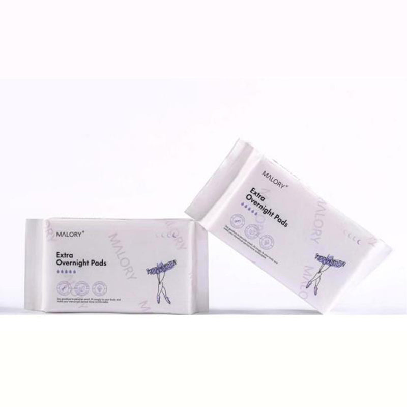 MALORY紅豆杉負離子美白夜用衛生巾 360mm 3包*5片