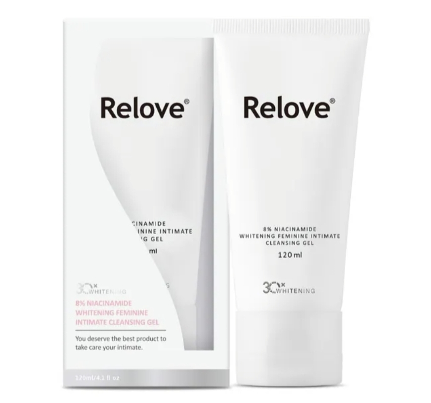 Relove【美白升級配方】菸鹼醯胺美白私密潔淨凝露 120ml