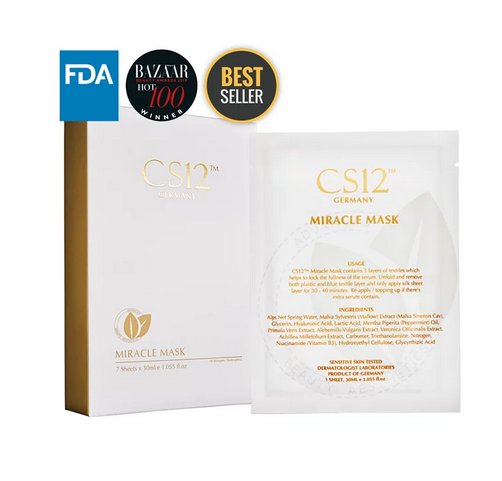 Cs12 皇牌抗敏奇蹟面膜 [FDA鑒證版] 7塊*30L(盒)