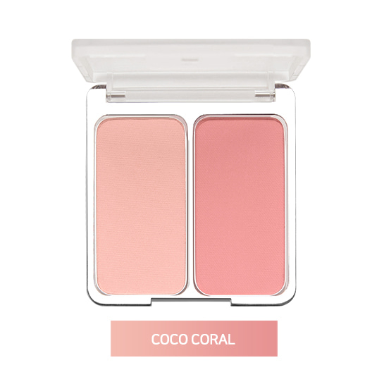 2aN 雙色腮紅 Dual Cheek #03 珊瑚色 Coco Coral 4.5*2