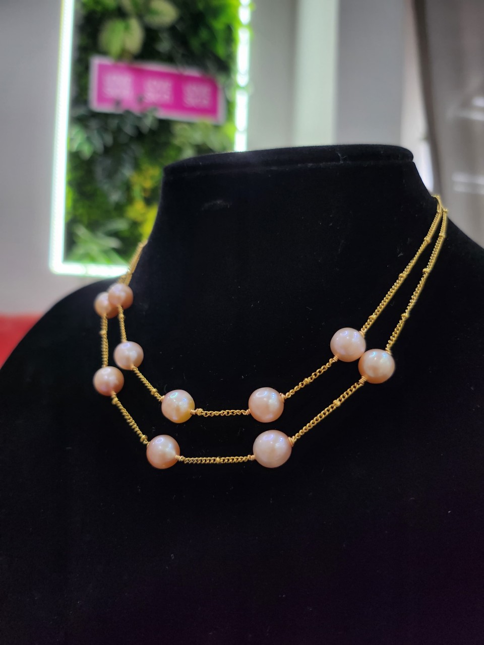 P4 Gypsophila滿天星雙層頸鍊｜有3色