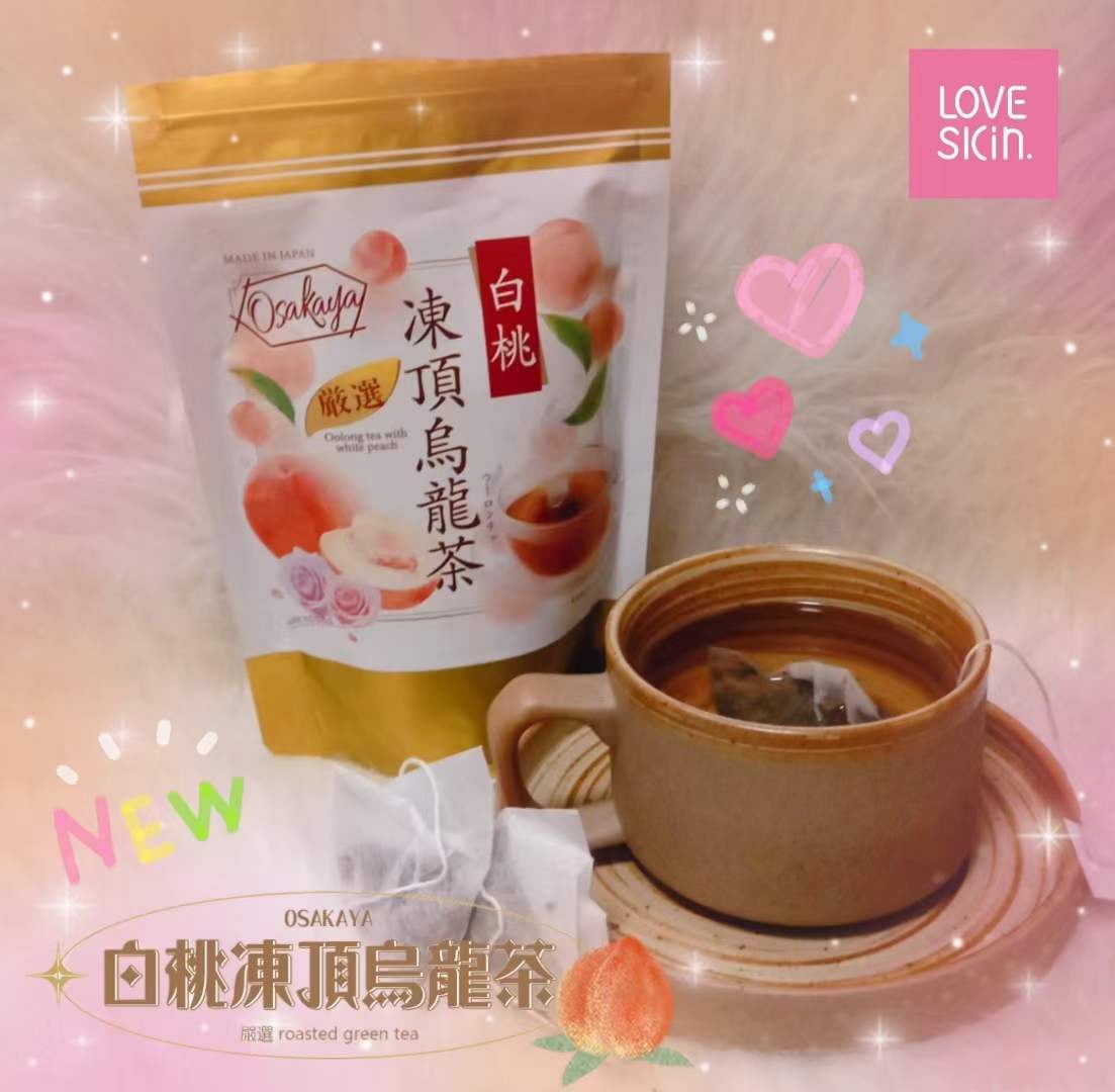 OSAKAYA白桃凍頂烏龍茶 （20個*2.5g）3袋裝