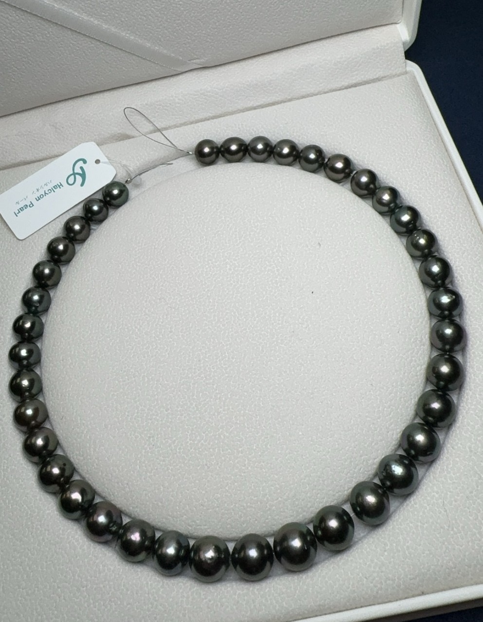 J1 大溪地10.1-12.0mm串珠項鍊42cm