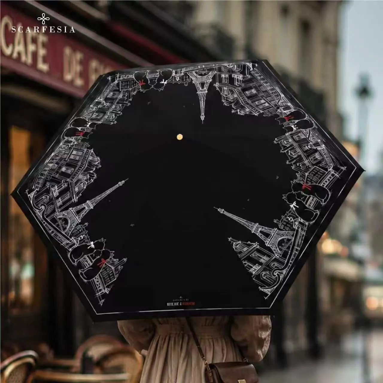 Scarfesia - Rue DE L'amour (Black)