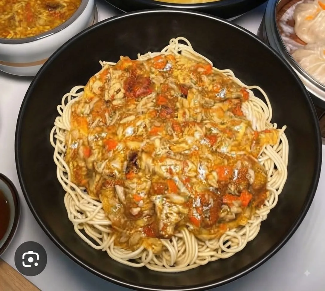 蟹粉撈麵