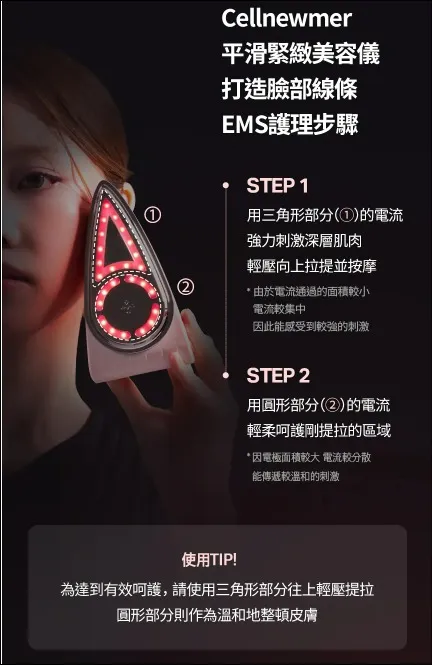 CELLOLOGY CELLNEWMER IRON 皺紋熨斗細胞機